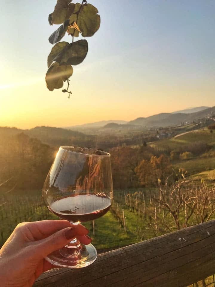 Apericena vista colline di Scanzo con dj set — foto 1