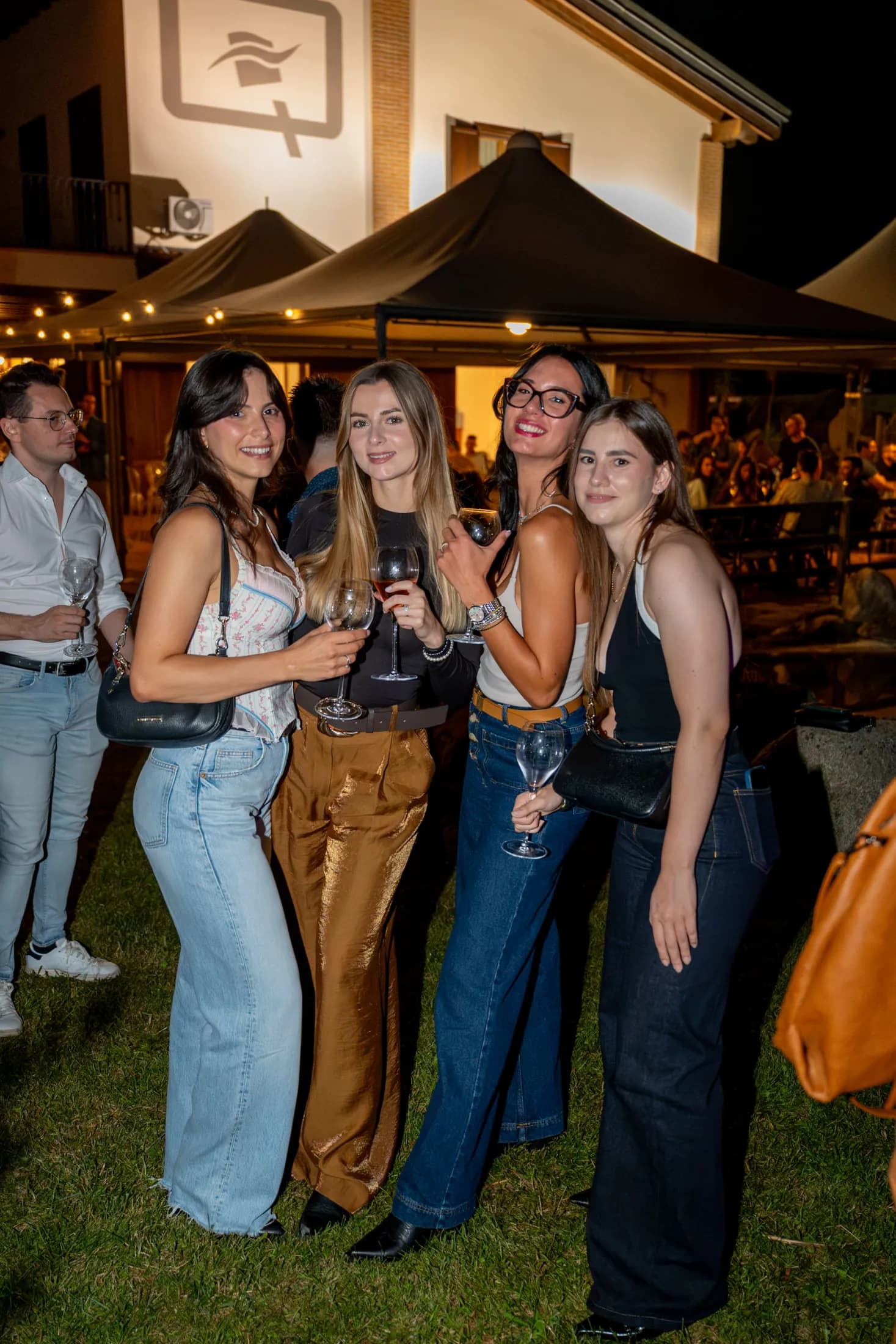 La community Take The Wine a una serata in cantina